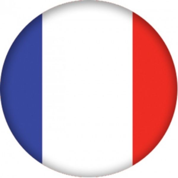 OnTheBall French Flag Bowling Ball