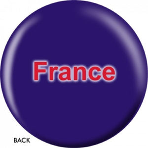 OnTheBall French Flag Bowling Ball Side 2