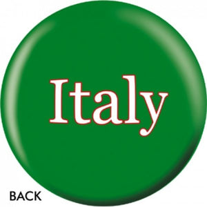 OnTheBall Italian Flag Bowling Ball Side 2