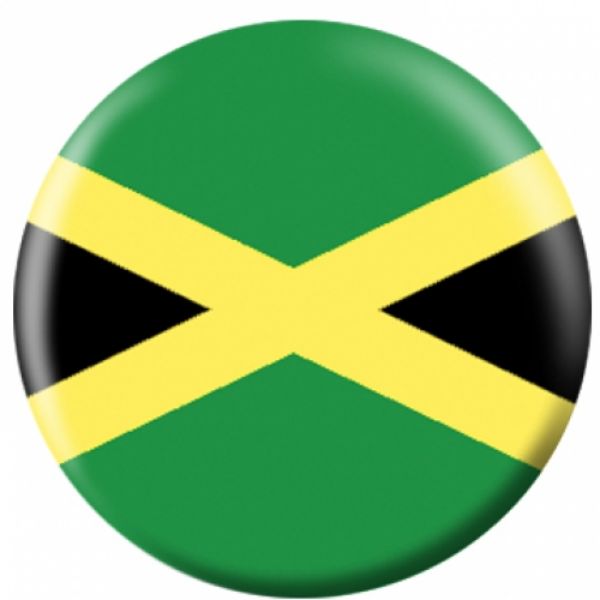OnTheBall Jamaican Flag Bowling Ball