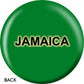 OnTheBall Jamaican Flag Bowling Ball Side 2