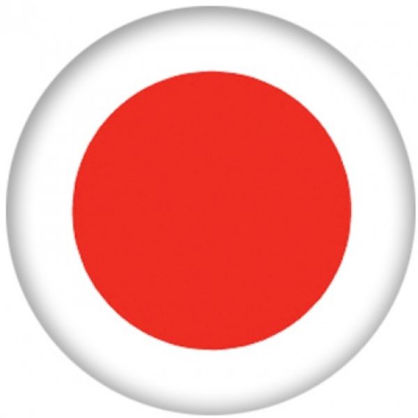 OnTheBall Japanese Flag Bowling Ball