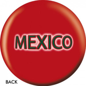 OnTheBall Mexican Flag Bowling Ball Side 2