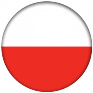 OnTheBall Polish Flag Bowling Ball