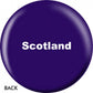 OTB Scottish Flag Bowling Ball Back