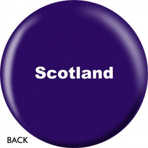 OTB Scottish Flag Bowling Ball Back