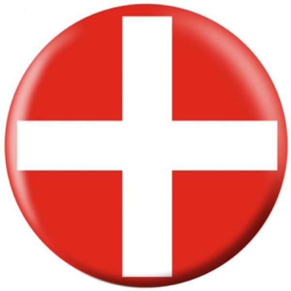 OnTheBall Swiss Flag Bowling Ball