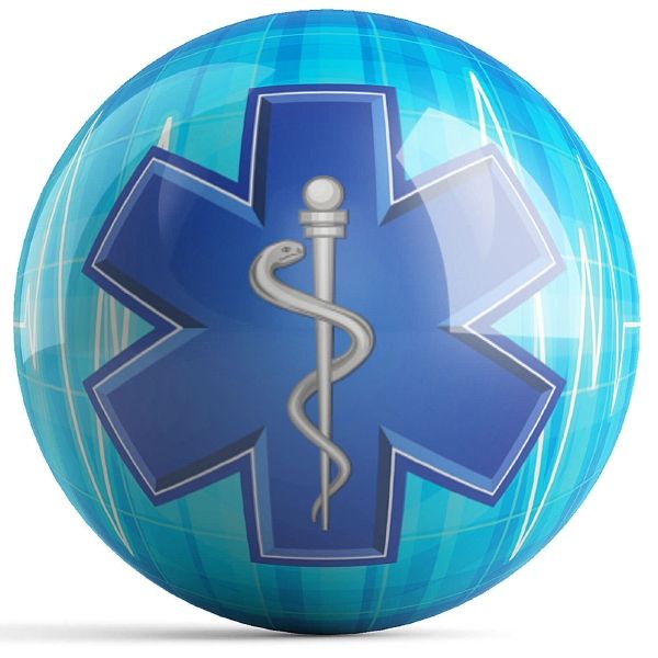 OnTheBall EMS Chart Bowling Ball Front
