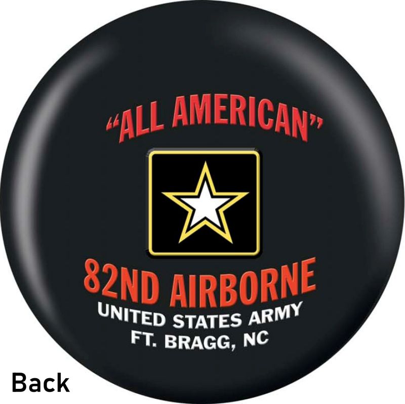 OnTheBall 82nd Airborne Bowling Ball Side 2