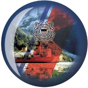 OnTheBall Coast Guard Bowling Ball