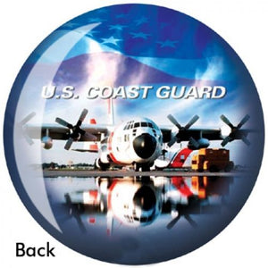 OnTheBall Coast Guard Bowling Ball Side 2