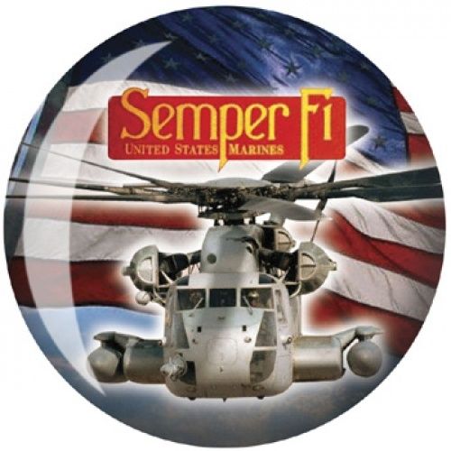 OnTheBall Marines Bowling Ball