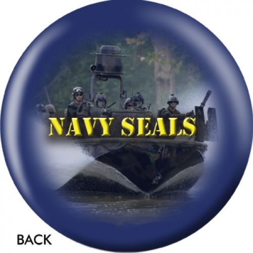OnTheBall Navy Seals Bowling Ball Side 2