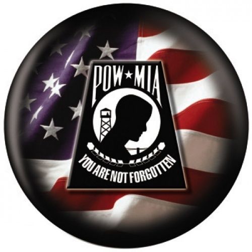 OnTheBall POW MIA Bowling Ball