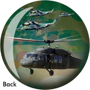 OnTheBall U.S. Army Bowling Ball Side 2