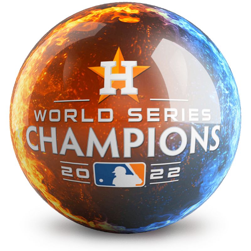 OnTheBall 2022 World Series Champion Houston Astros Bowling Ball