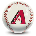 MLB Arizona Diamondbacks Baseball Bowling Ball Front