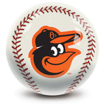 MLB Baltimore Orioles Baseball Bowling Ball Front