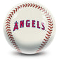 MLB Los Angeles Angels Baseball Bowling Ball Back