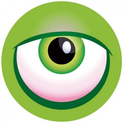 OnTheBall Monster Eyeball Green Bowling Ball
