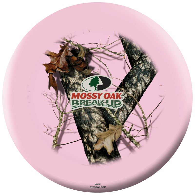 OnTheBall Pink Camo Bowling Ball
