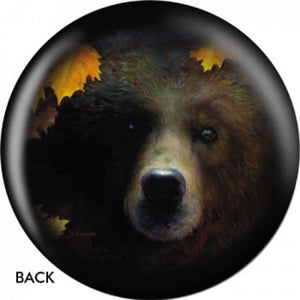 OnTheBall Grizzly Bear Bowling Ball Side 2