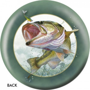 OnTheBall Largemouth Bass Bowling Ball Side 2