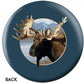OnTheBall Moose Bowling Ball Side 2