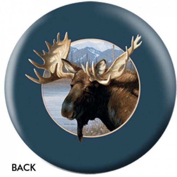 OnTheBall Moose Bowling Ball Side 2