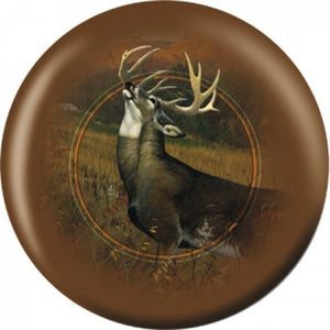 OnTheBall White Tailed Stag Bowling Ball