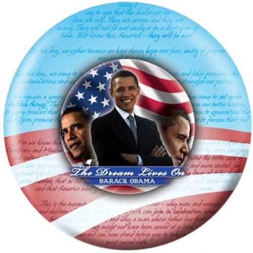 OnTheBall Barack Obama & Martin Luther King Bowling Ball