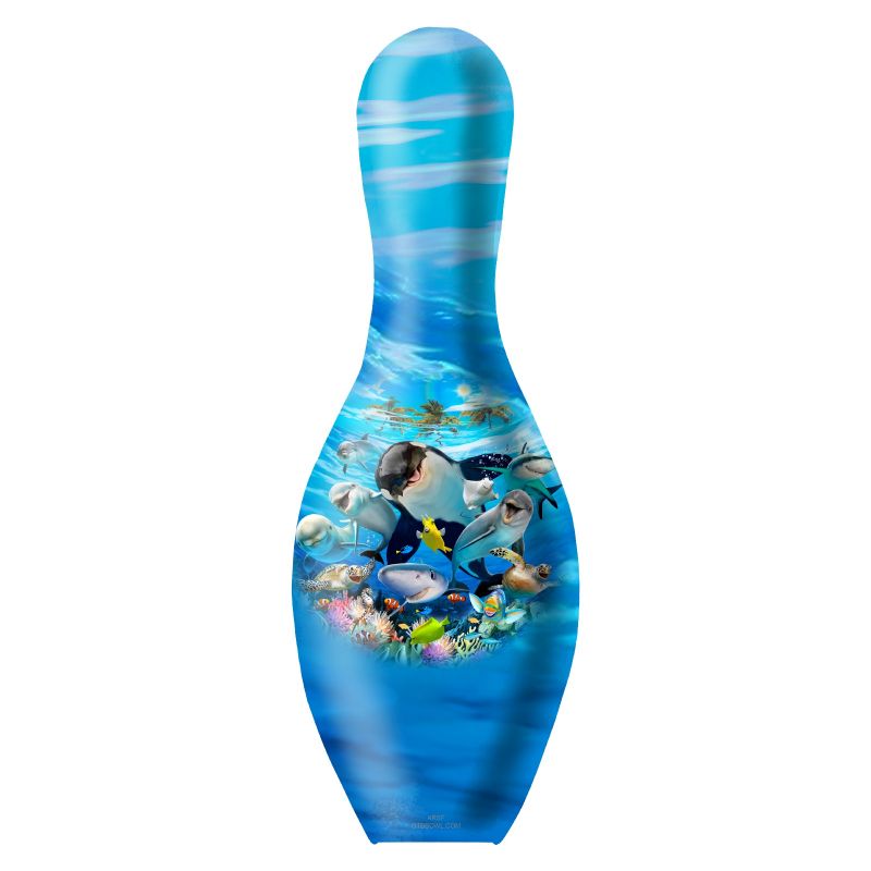 OnTheBall Animal Selfies Ocean Pals Bowling Pin