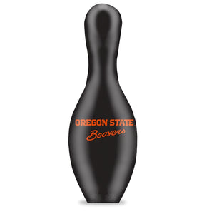 NCAA Oregon Beavers Black Bowling Pin Back