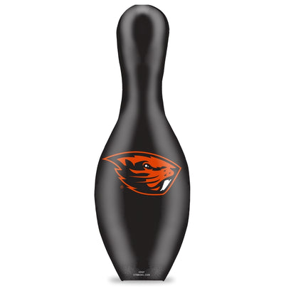 NCAA Oregon Beavers Black Bowling Pin Front