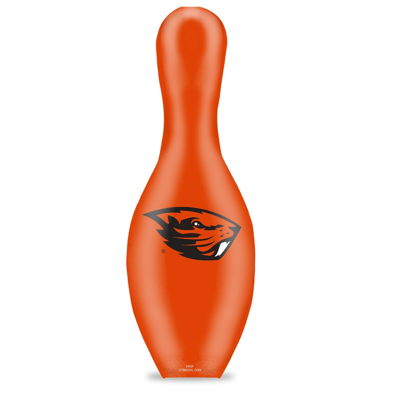 NCAA Oregon Beavers Orange Bowling Pin Front