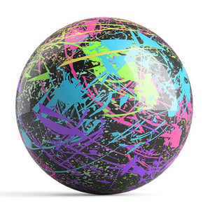 OnTheBall Custom Paint Splatter Bowling Ball