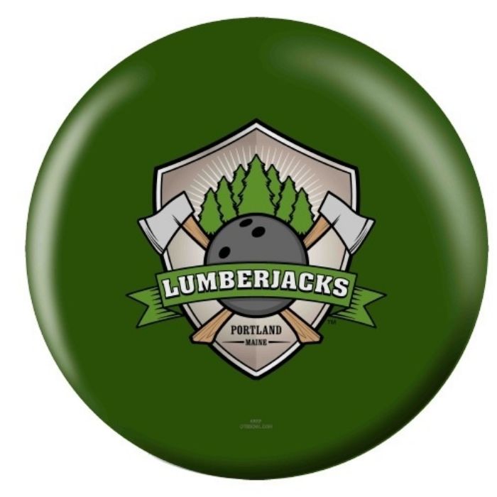 OnTheBall Portland Lumberjacks Bowling Ball
