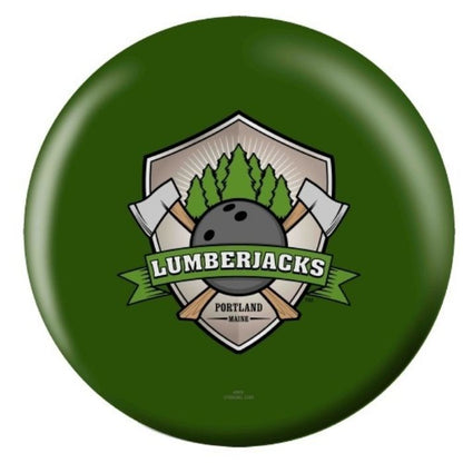 OnTheBall Portland Lumberjacks Bowling Ball