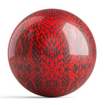 OnTheBall Custom Red Reptile Bowling Ball