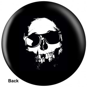 OnTheBall Cool Skull Bowling Ball Side 2