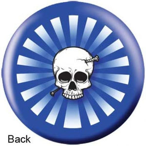 OnTheBall Screwed Skulls Bowling Ball Side 2