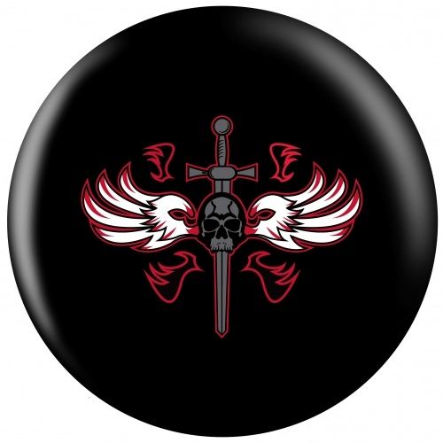 OnTheBall Skull Dagger Bowling Ball