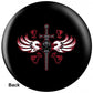 OnTheBall Skull Dagger Bowling Ball Side 2