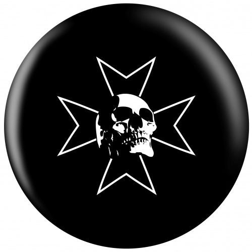 OnTheBall Skull Iron Bowling Ball