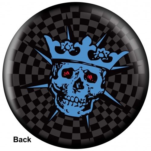 OnTheBall Skull King Bowling Ball Side 2