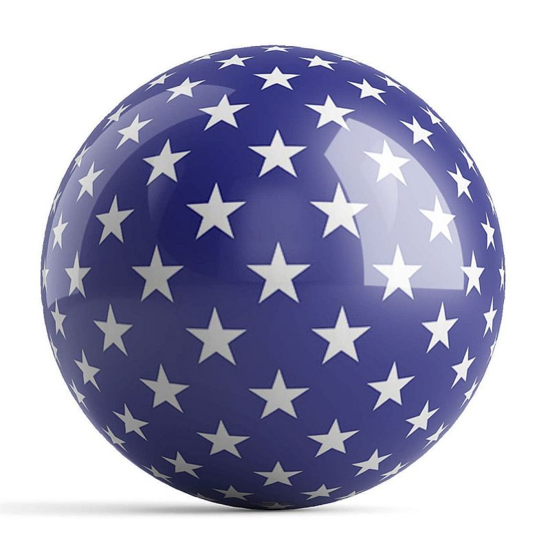 OnTheBall Custom Stars All Over Bowling Ball