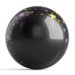 OnTheBall Custom Stars Colorful Bowling Ball