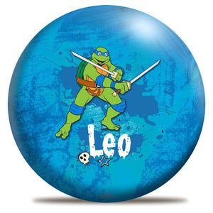 Teenage Mutant Ninja Turtles Leonardo Bowling Ball Front