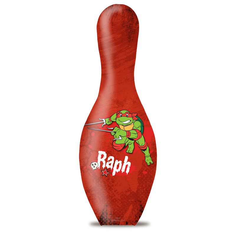 Teenage Mutant Ninja Turtles Raphael Bowling Pin Front