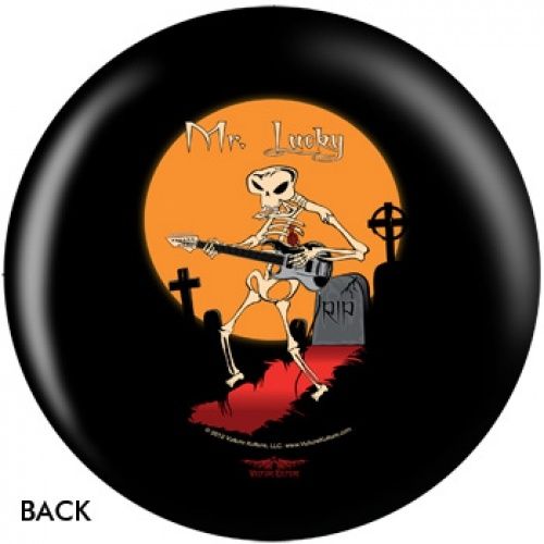 OnTheBall Mr. Lucky Bowling Ball Side 2